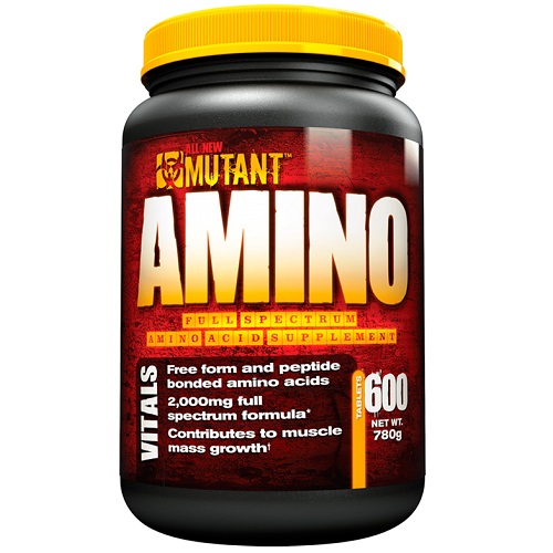 Mutant Amino, 600 Tablets